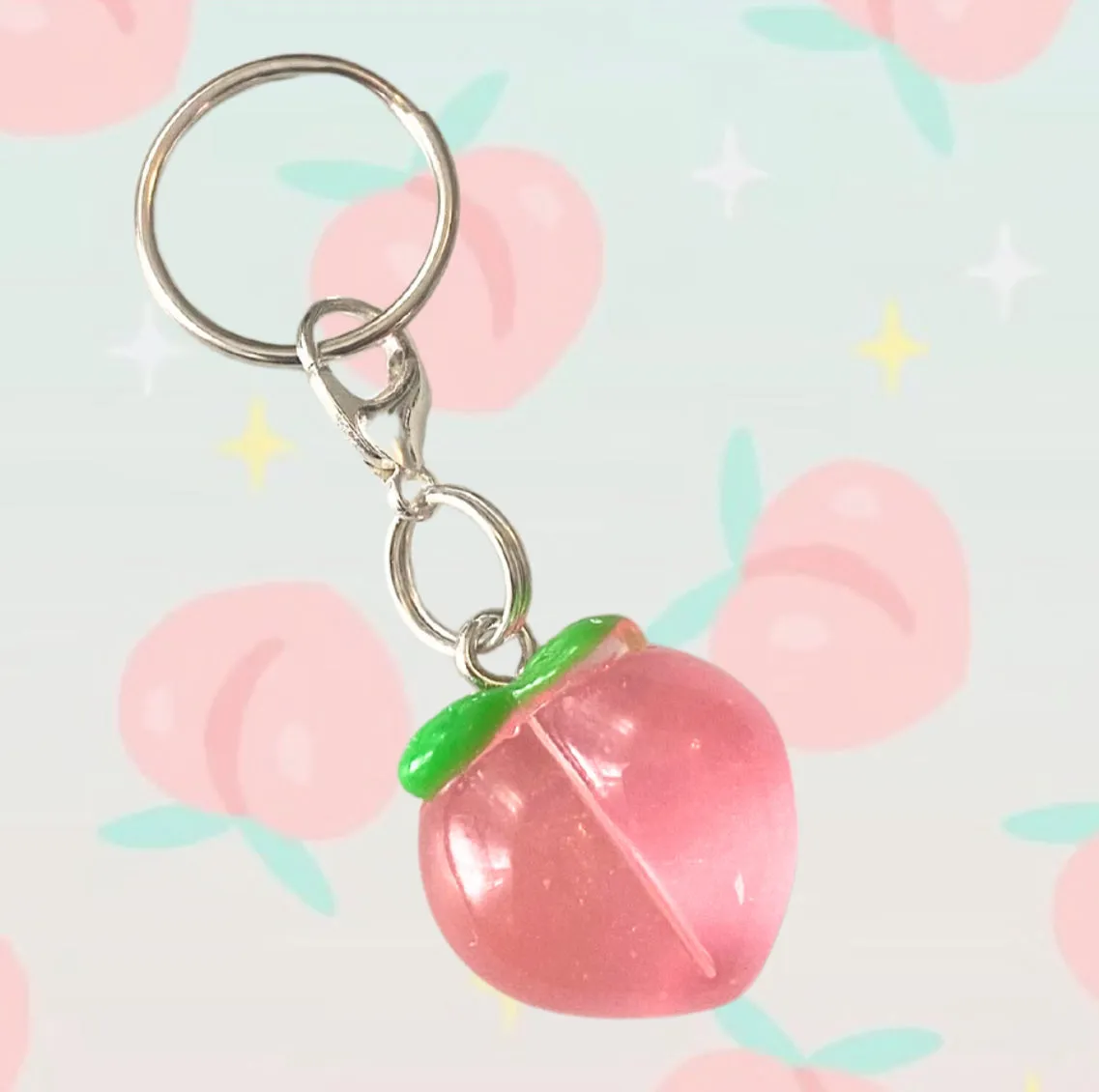 💝 Bridle Charm: Peach 🍑 NEW