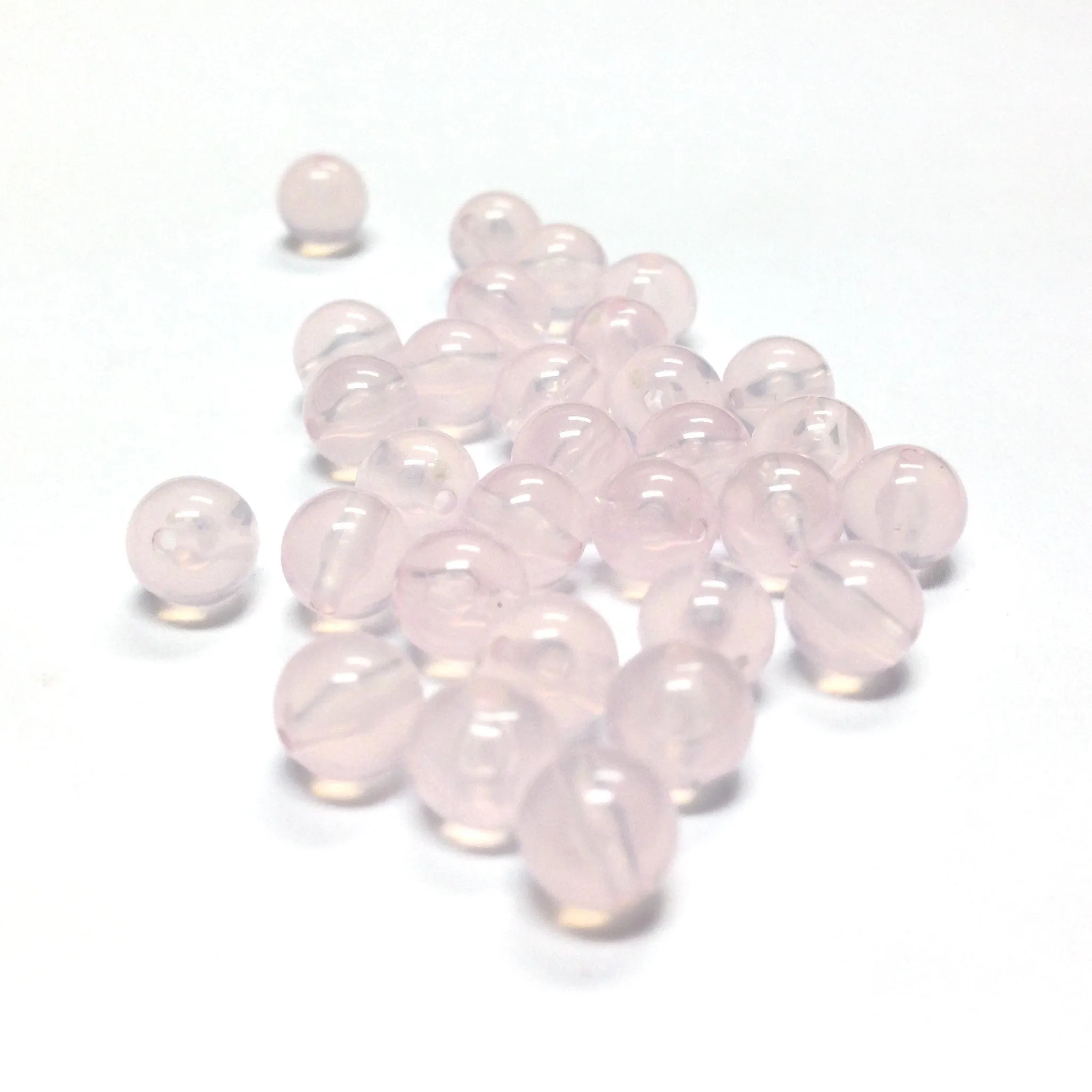 10MM Pink Opal Beads (200 pieces)