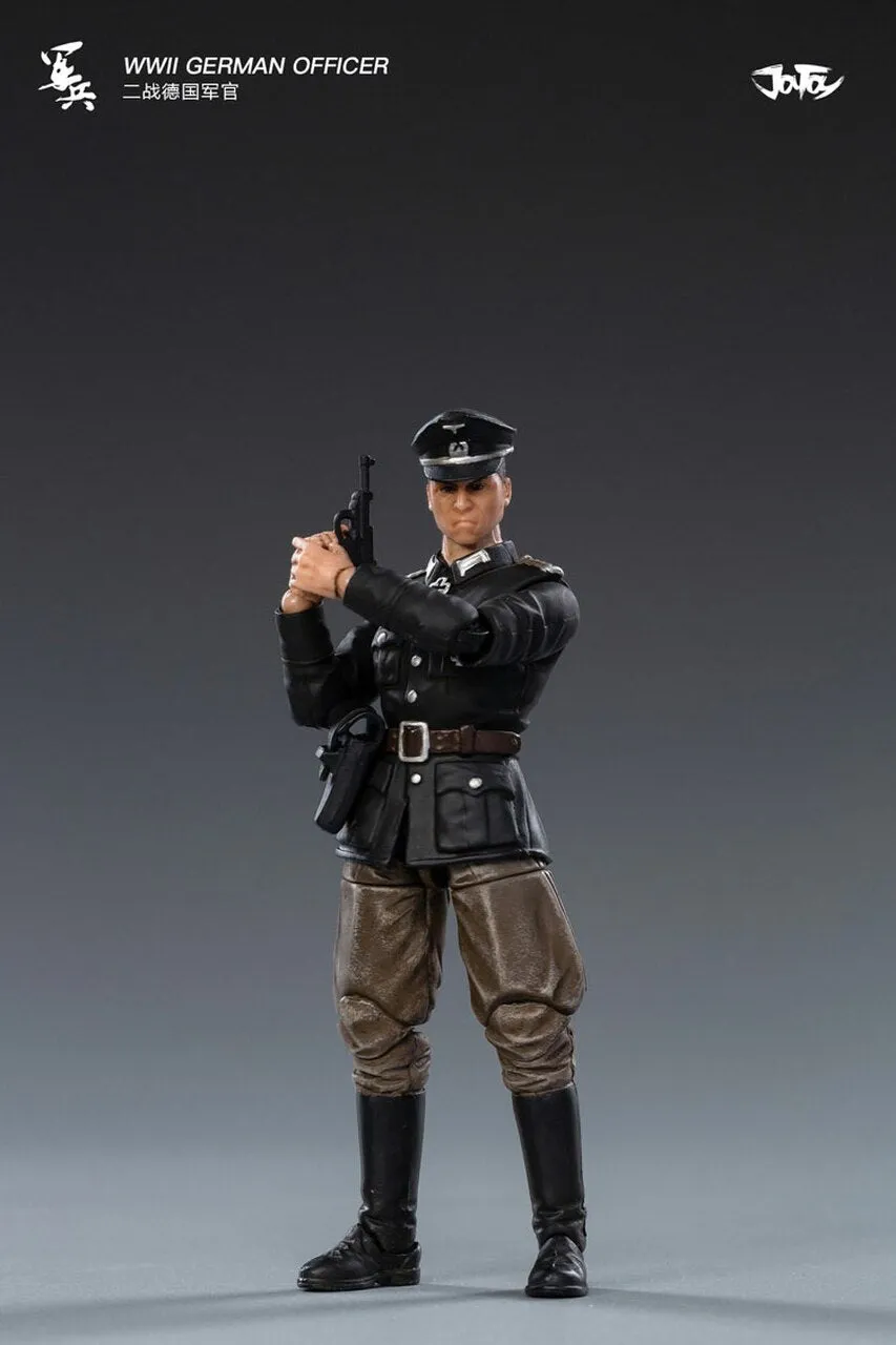 1/18 Scale - WWII - German SS Officer Figure Set - MINT IN BOX