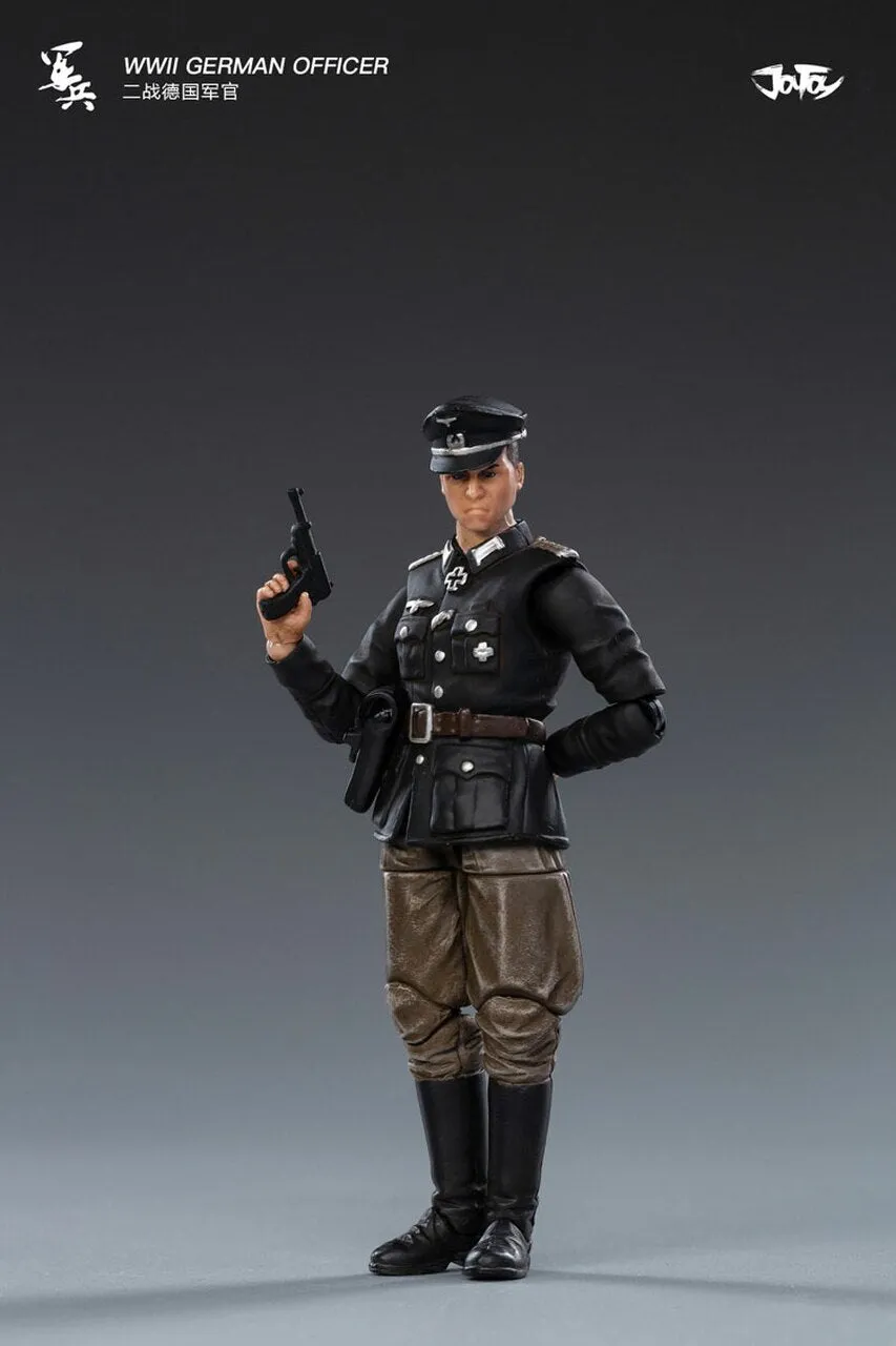 1/18 Scale - WWII - German SS Officer Figure Set - MINT IN BOX