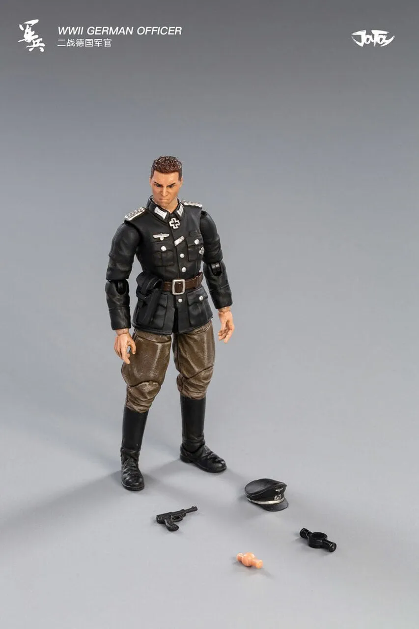 1/18 Scale - WWII - German SS Officer Figure Set - MINT IN BOX