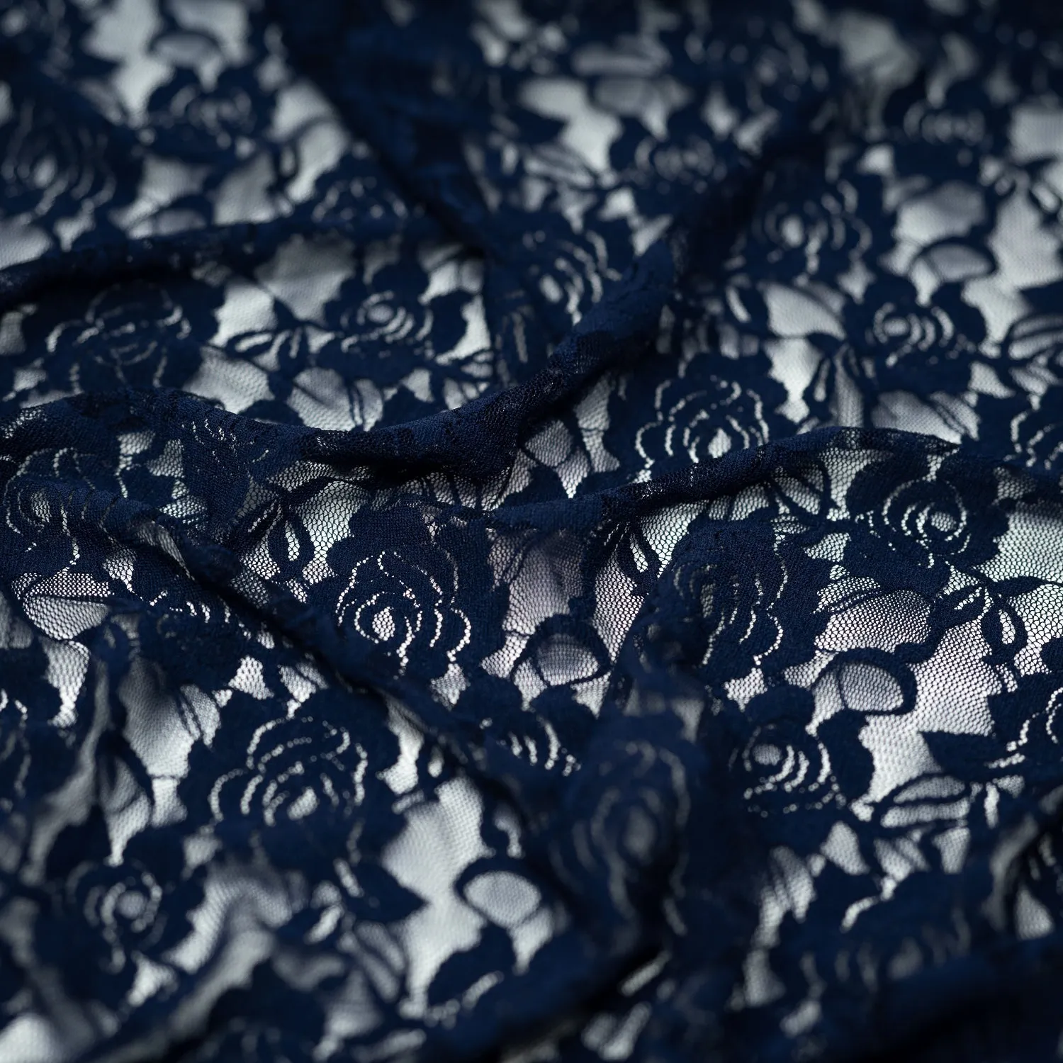 Ada Stretch Lace Fabric | Blue Moon Fabrics