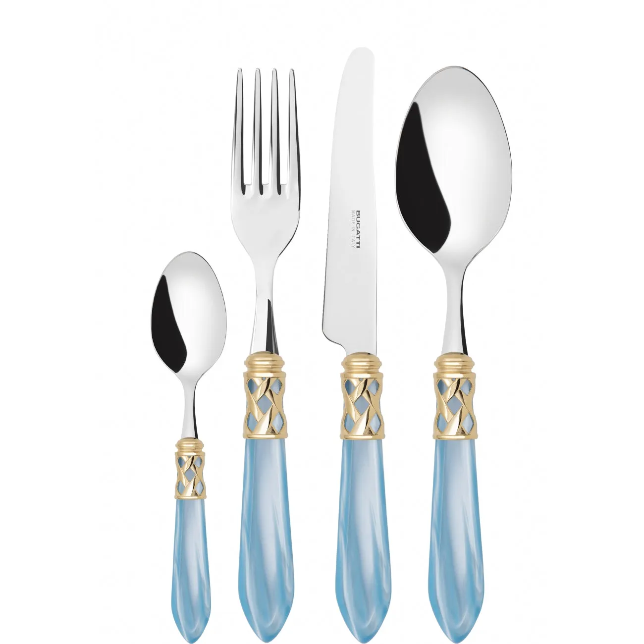 ALADDIN GOLD RING CUTLERY SET 24