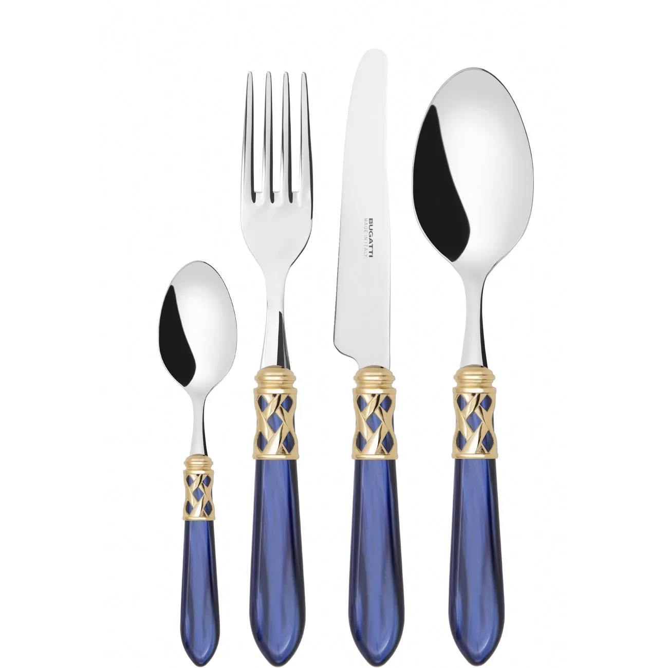 ALADDIN GOLD RING CUTLERY SET 24