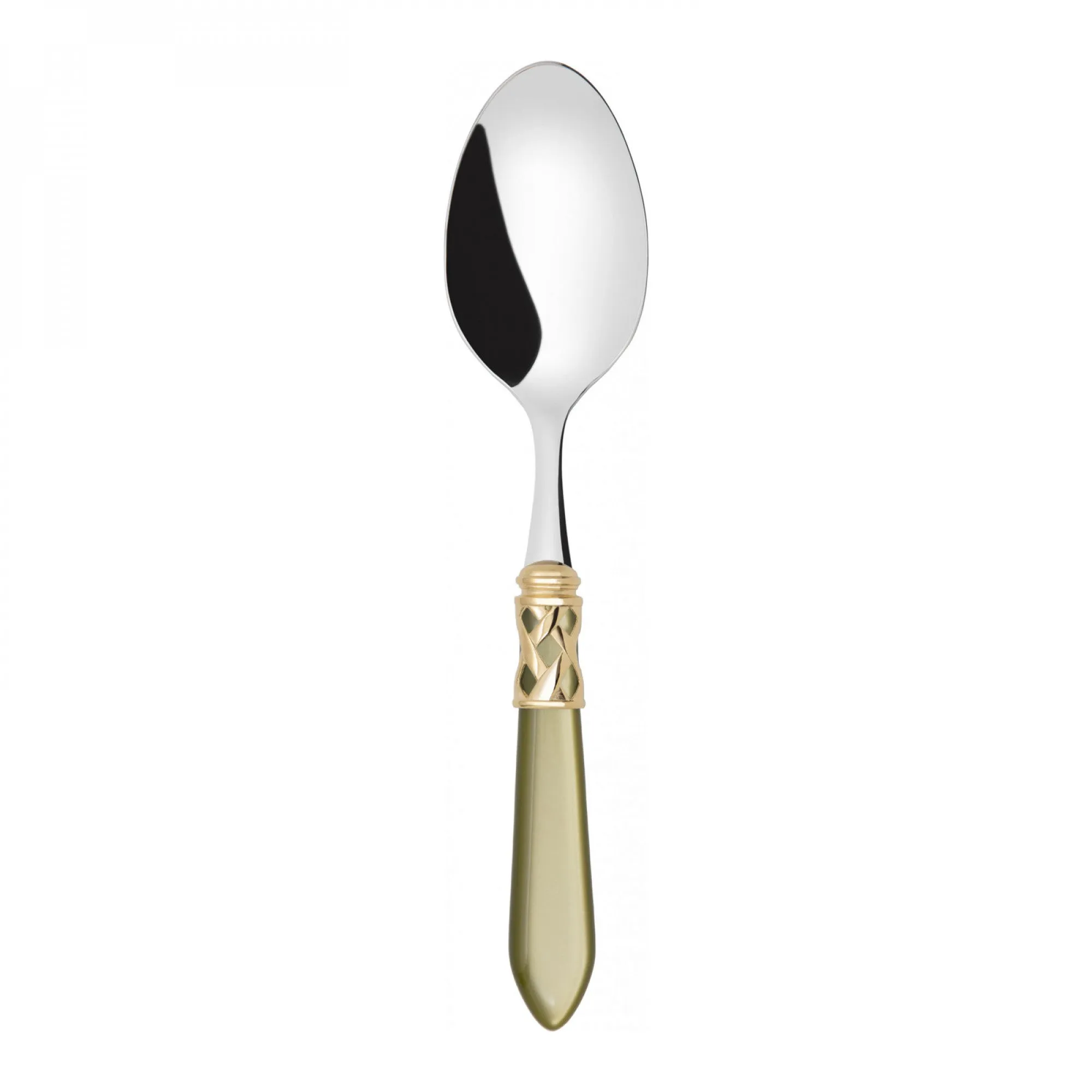 ALADDIN GOLD RING SALAD SERVING SPOON