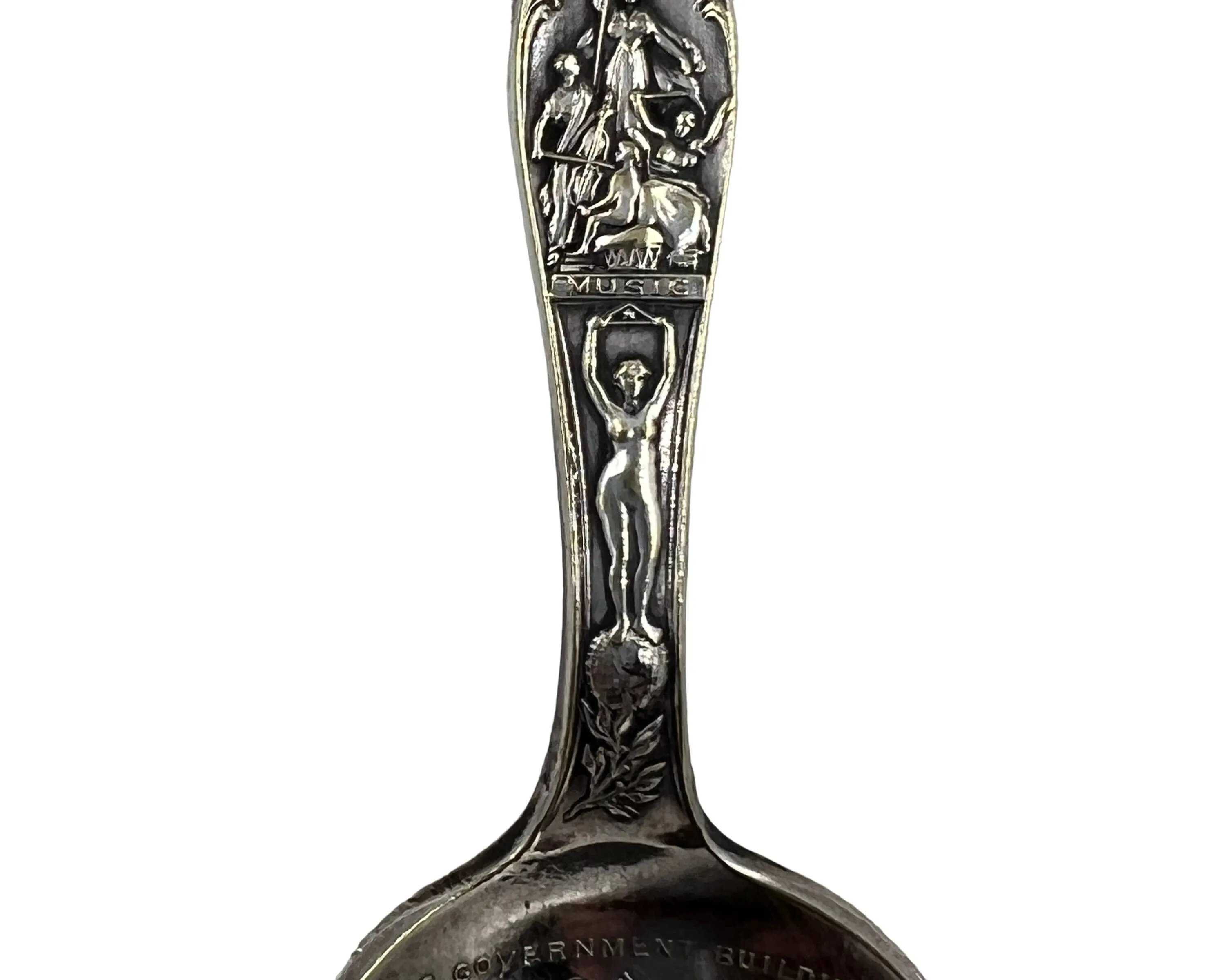 Antique 1904 St Louis Worlds Fair Souvenir Spoon Hirsch & Oppenheimer