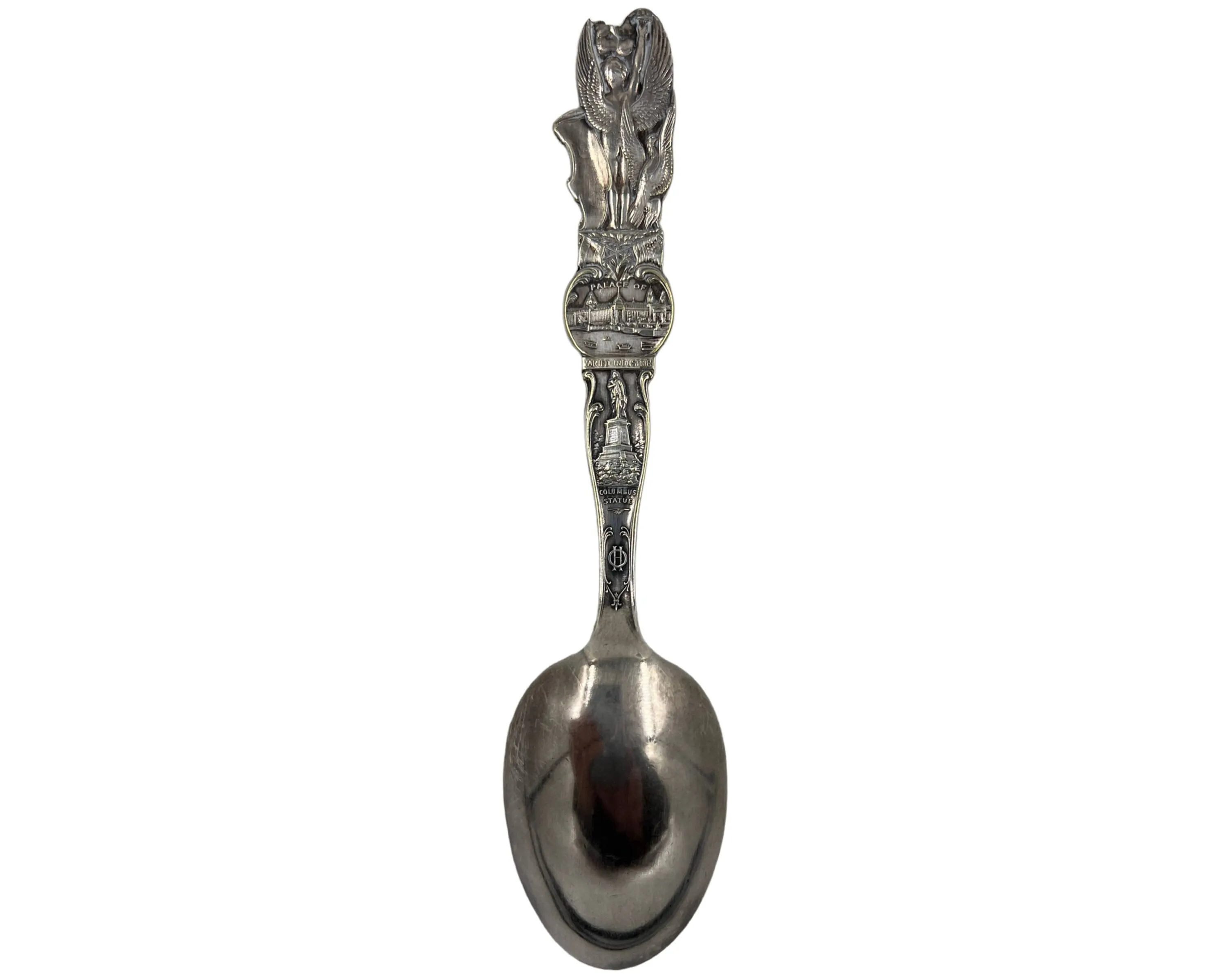 Antique 1904 St Louis Worlds Fair Souvenir Spoon Hirsch & Oppenheimer