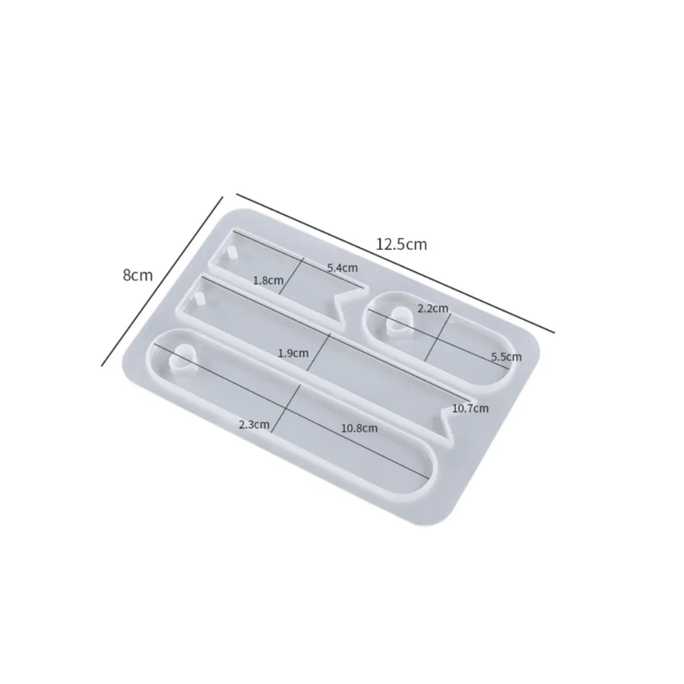 Bookmark Silicone Mold (2 pieces)