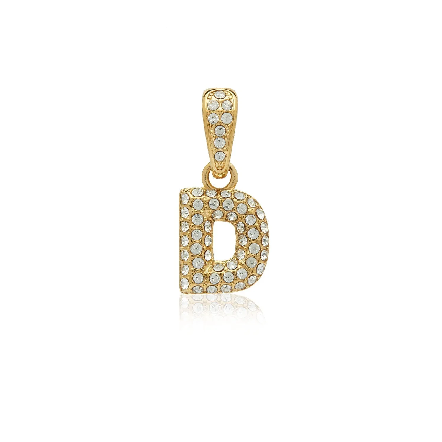 Bubble Initial Pendant (Gold)