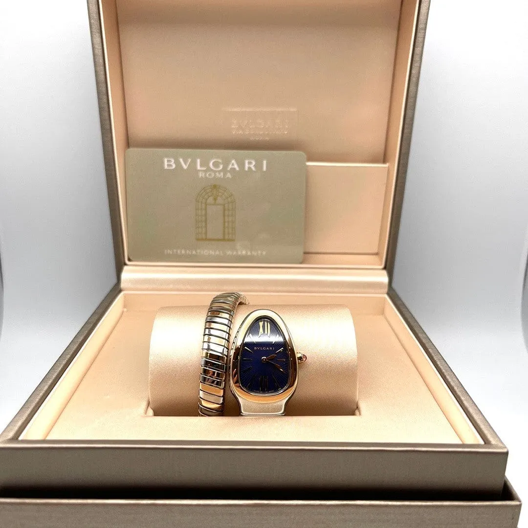 BVLGARI Serpenti Tubogas 103288 Stainless Steel and Rose Gold