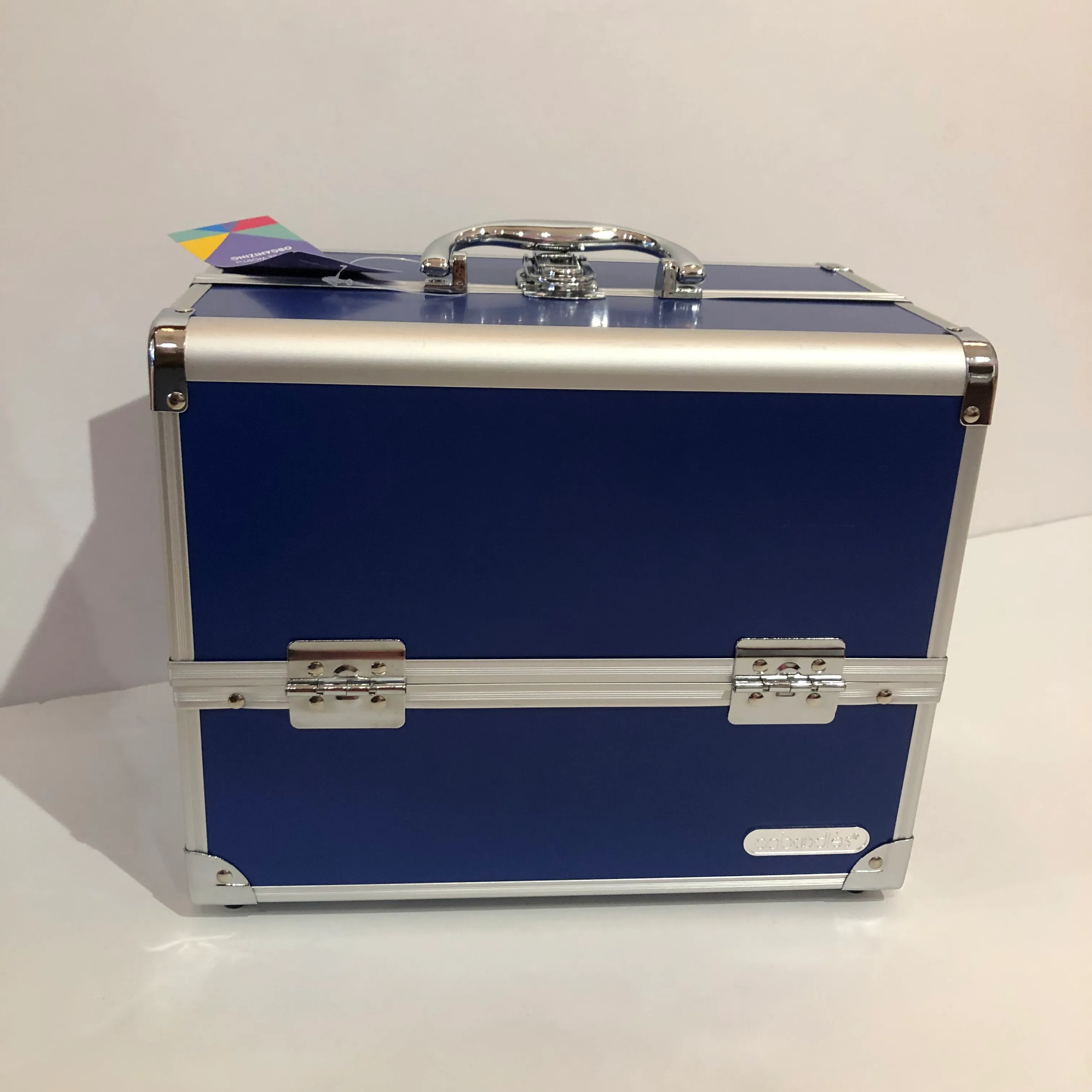 Caboodle Dark Blue Train Case