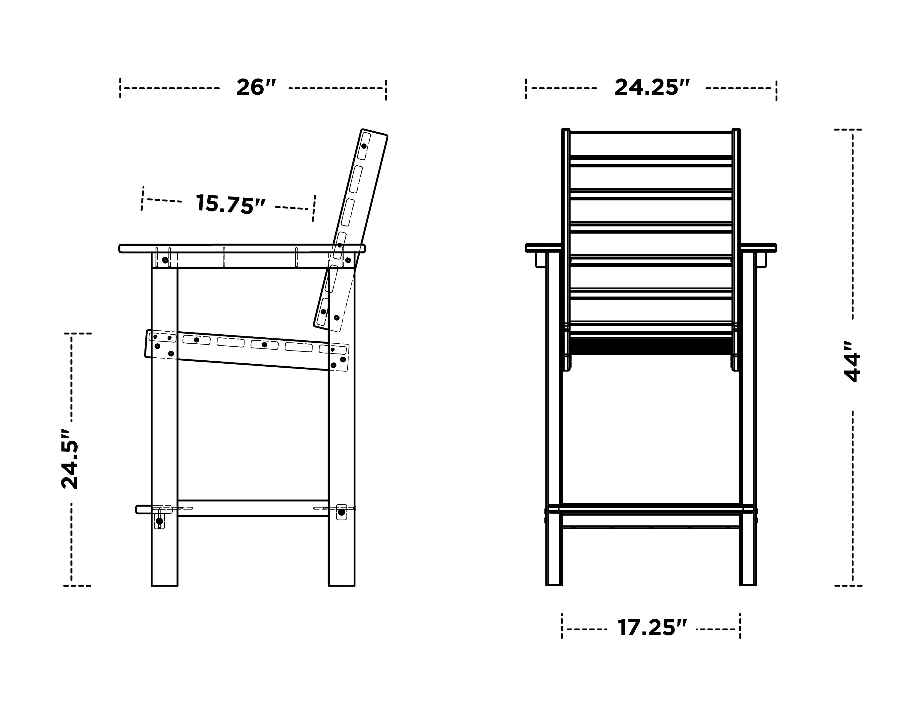 Captain Counter Chair