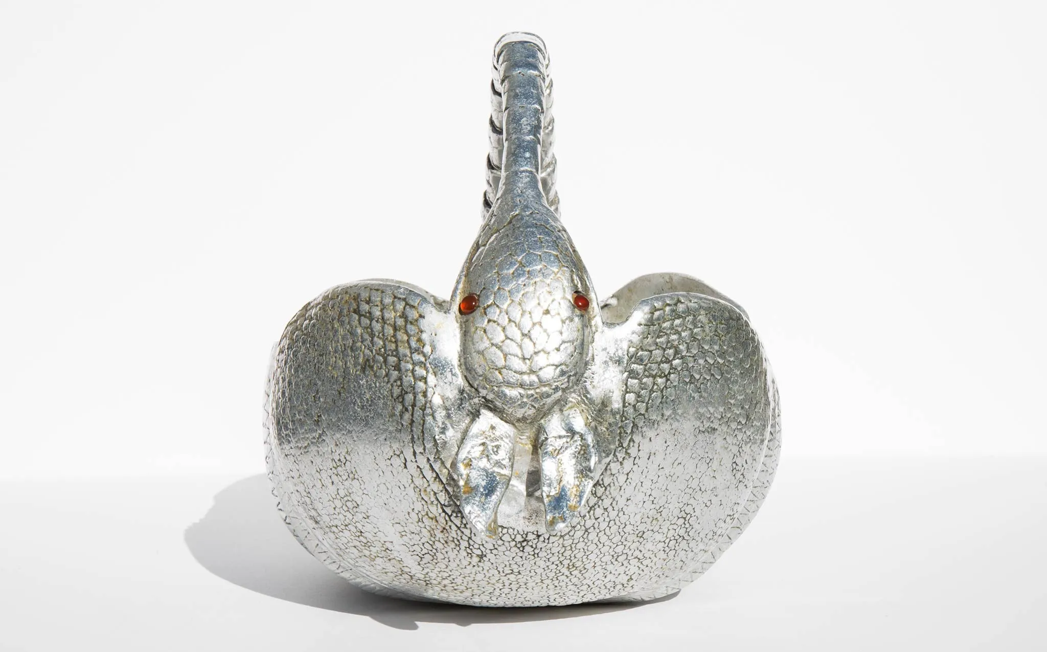 Cast Aluminum Armadillo Basket