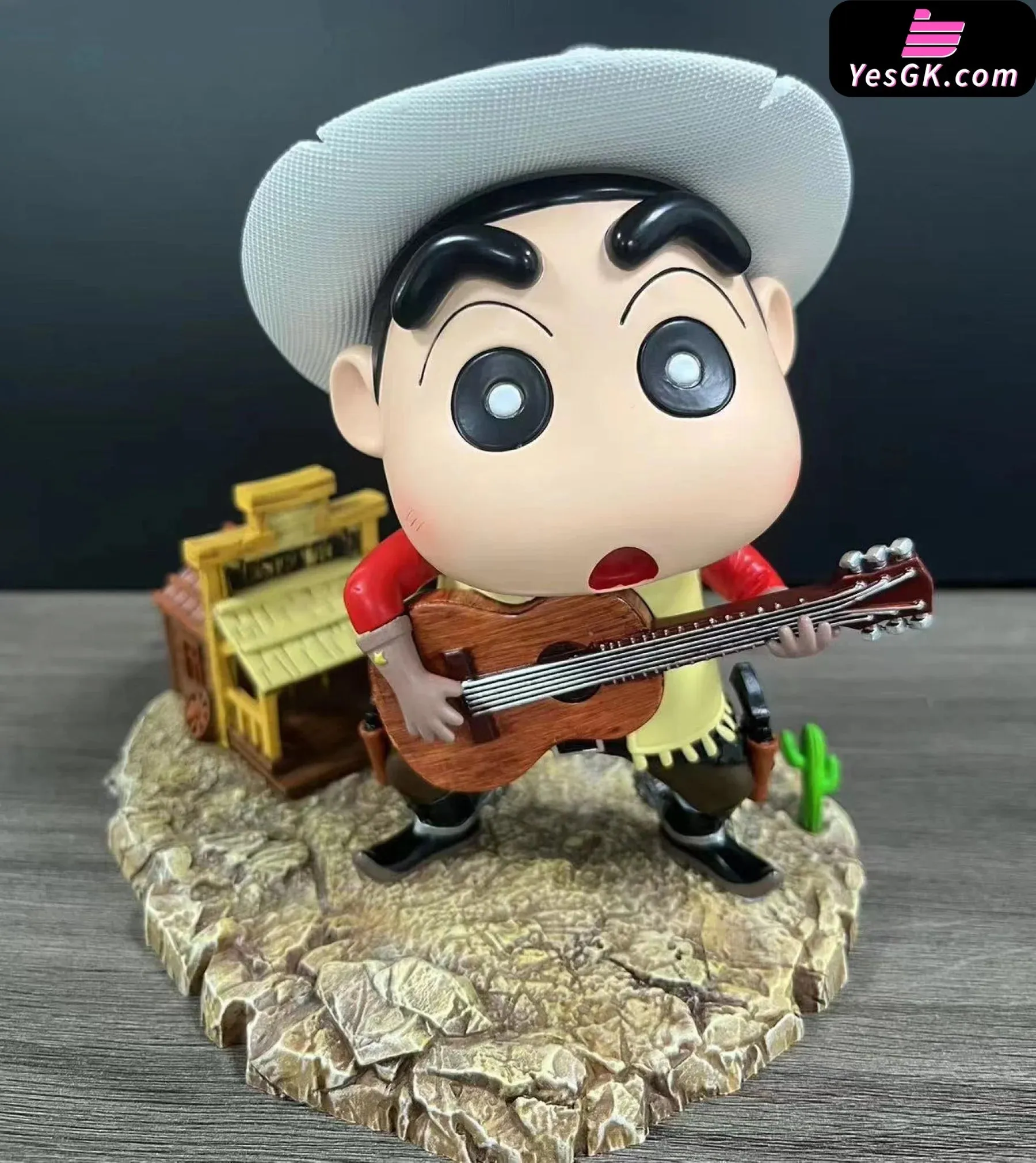 Crayon Shin-chan Western Cowboy Shin-chan Statue - Bruce Studio [Pre-Order]