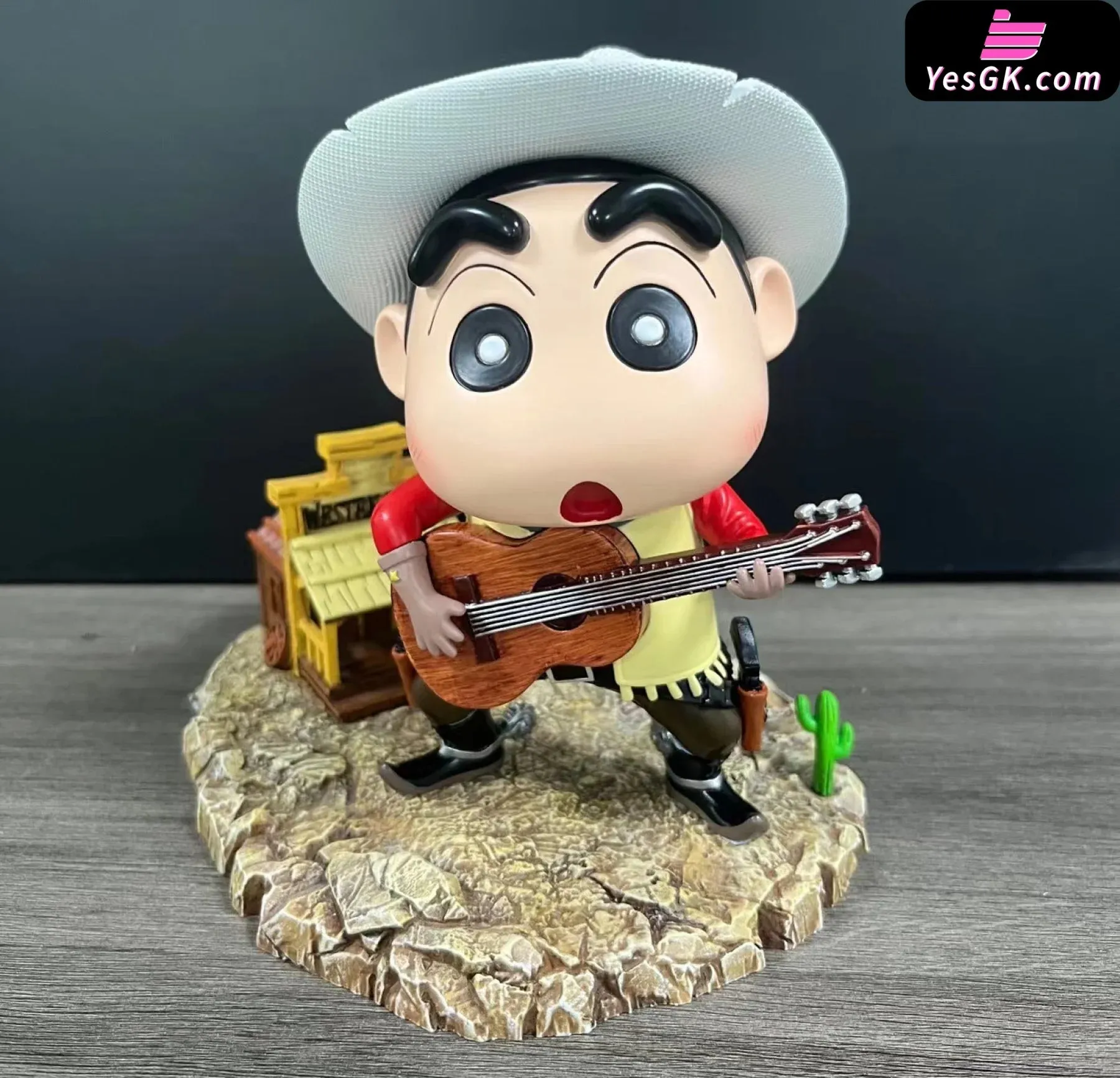 Crayon Shin-chan Western Cowboy Shin-chan Statue - Bruce Studio [Pre-Order]