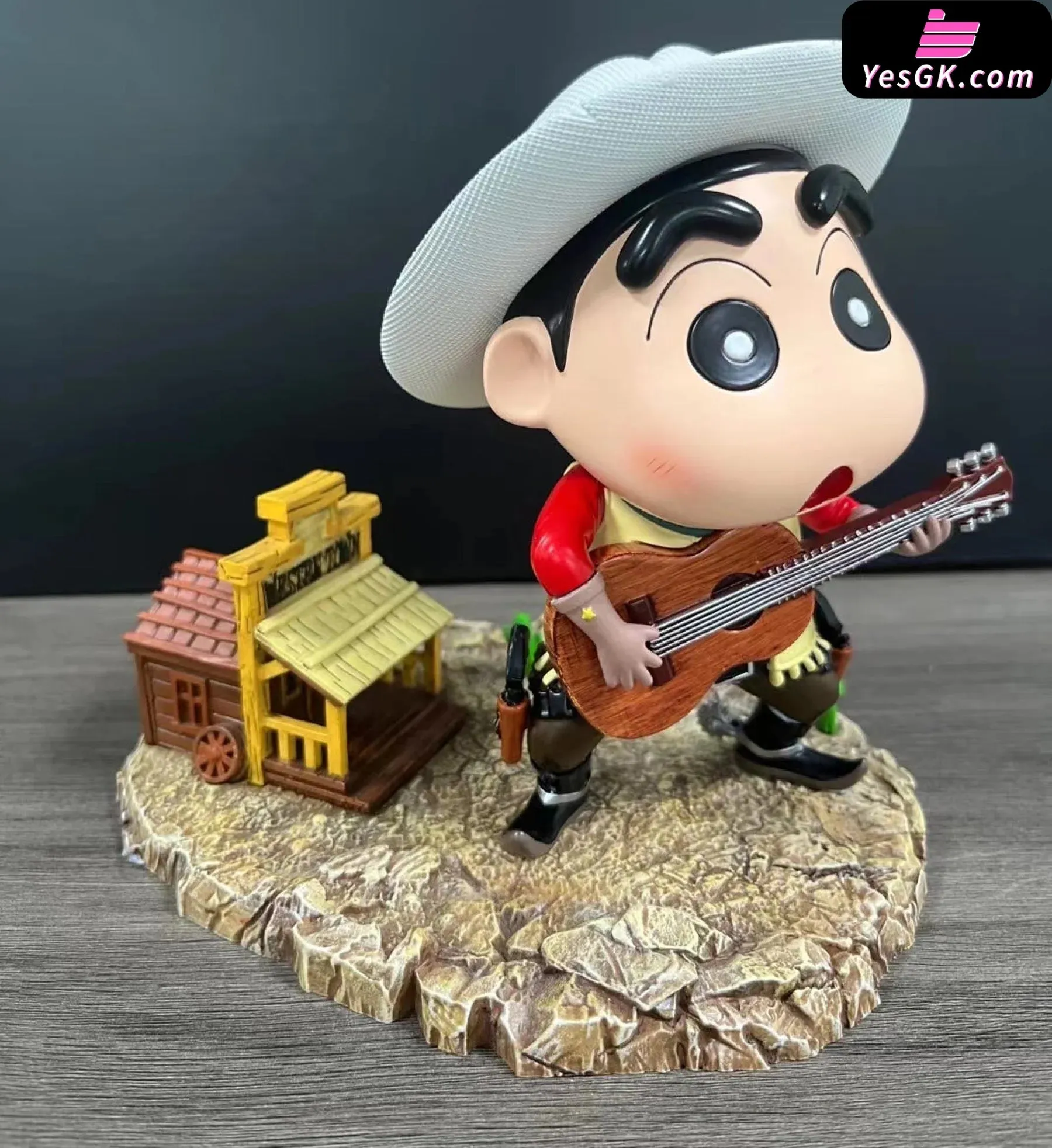 Crayon Shin-chan Western Cowboy Shin-chan Statue - Bruce Studio [Pre-Order]