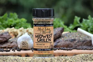 Garlic Pepper Seasoning - Mad Dog & Merrill