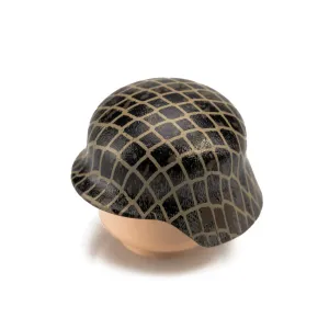 Grime/Netted Stahlhelm (Gunmetal)