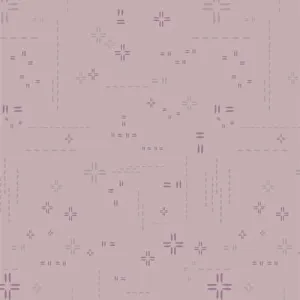 Lilac Dusk - Decostitch Elements - Quilting Cotton- 1/2 Meter