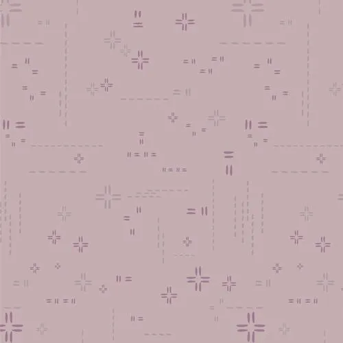 Lilac Dusk - Decostitch Elements - Quilting Cotton- 1/2 Meter