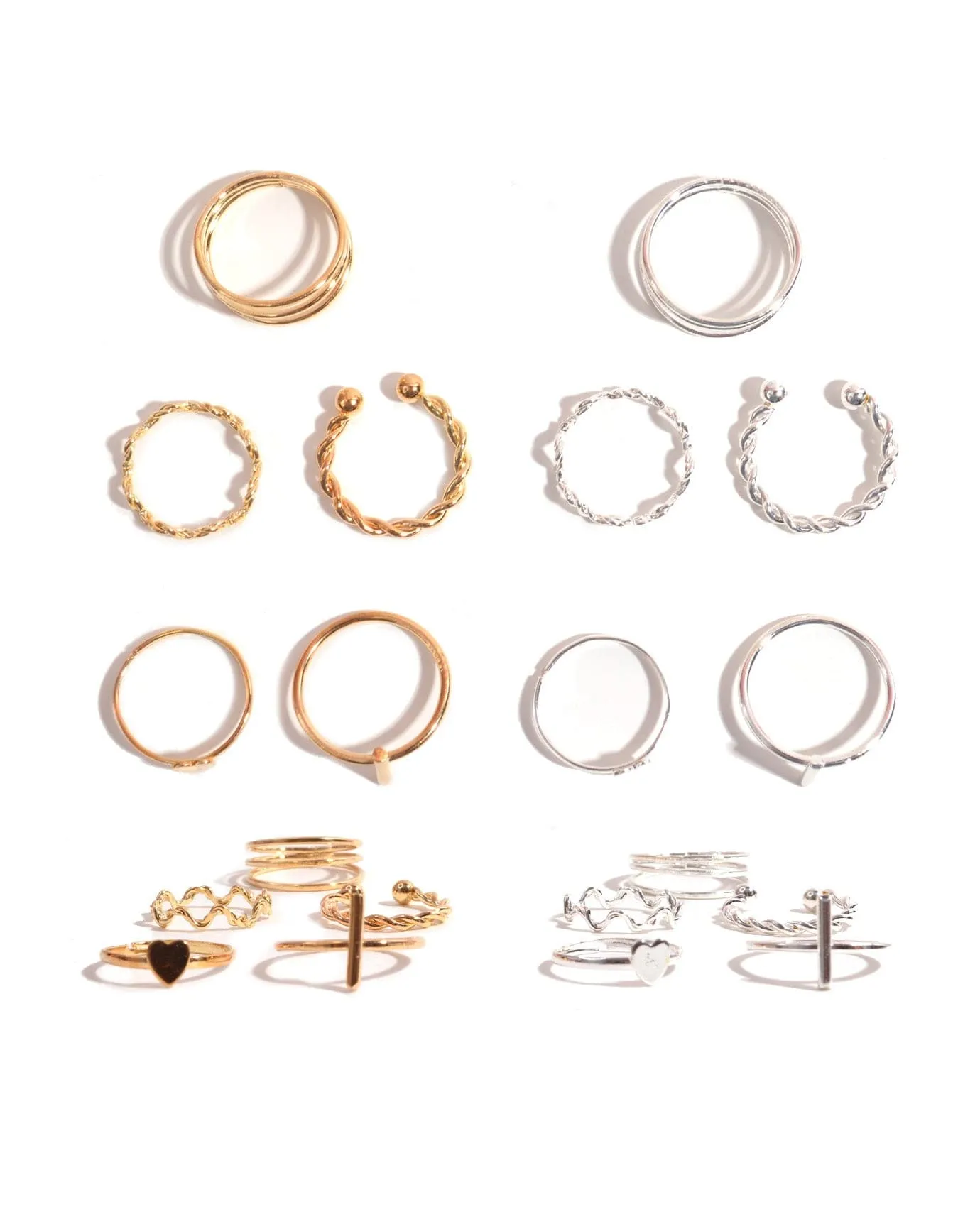 Love Of Mix Ring Set