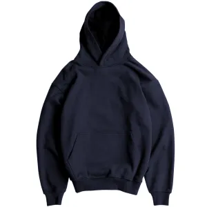 Luxury Blank Hood - Navy