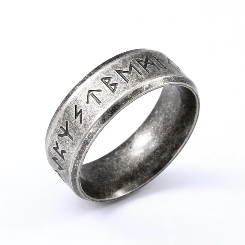 Odin Viking Rune Ring