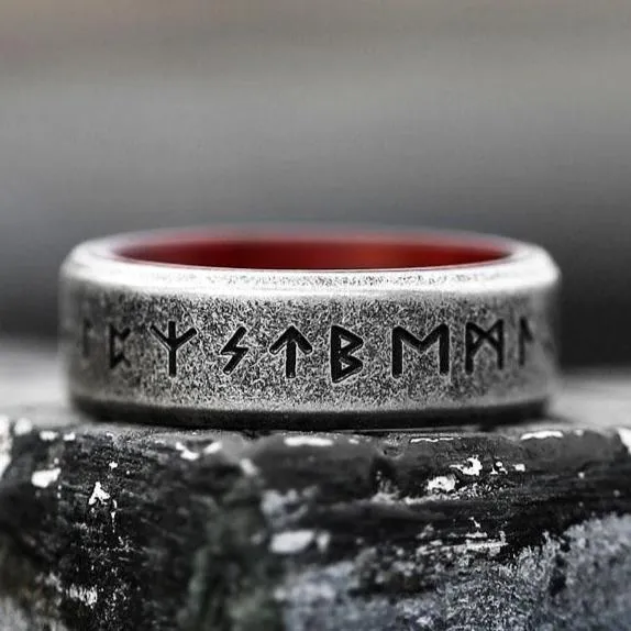 Odin Viking Rune Ring