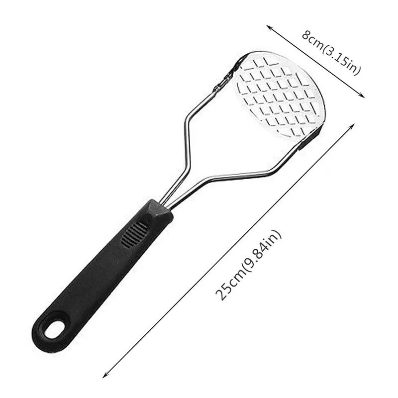 Stainless Steel Pressed Potato Masher Ricer Puree Juice Maker Potato Pusher Smooth Mashed Potatoes Crusher Fruit Tools