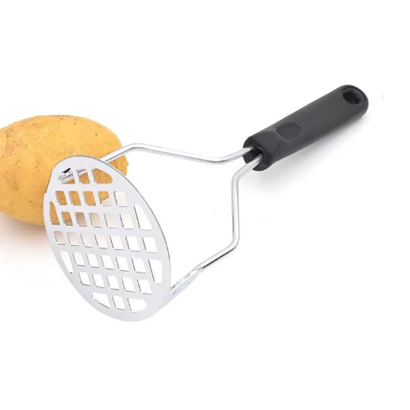 Stainless Steel Pressed Potato Masher Ricer Puree Juice Maker Potato Pusher Smooth Mashed Potatoes Crusher Fruit Tools