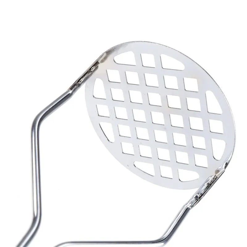 Stainless Steel Pressed Potato Masher Ricer Puree Juice Maker Potato Pusher Smooth Mashed Potatoes Crusher Fruit Tools