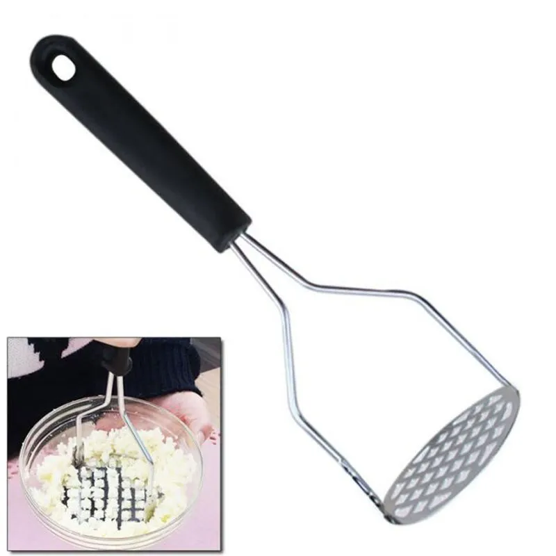 Stainless Steel Pressed Potato Masher Ricer Puree Juice Maker Potato Pusher Smooth Mashed Potatoes Crusher Fruit Tools