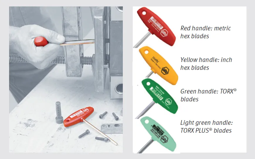 Wiha Hex Driver With T-Handle 5mm